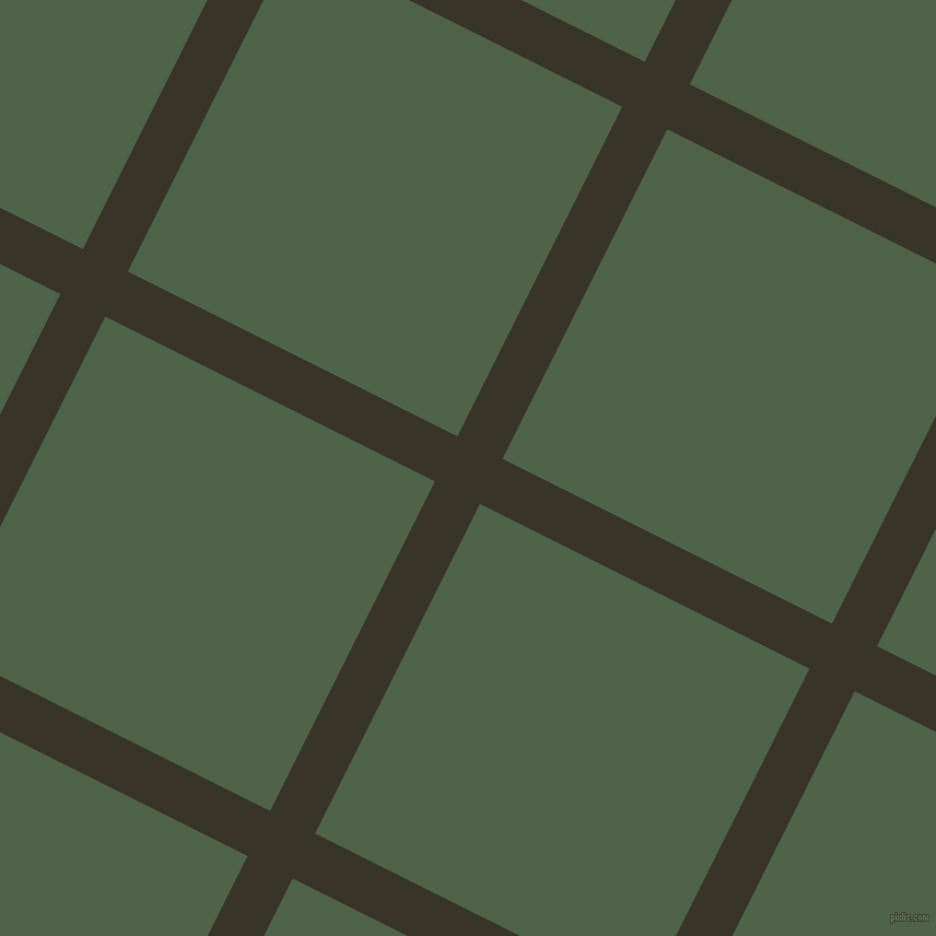 63/153 degree angle diagonal checkered chequered lines, 46 pixel lines width, 337 pixel square size, Graphite and Tom Thumb plaid checkered seamless tileable