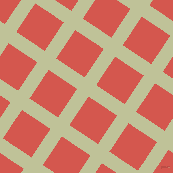 56/146 degree angle diagonal checkered chequered lines, 54 pixel line width, 135 pixel square size, Green Mist and Valencia plaid checkered seamless tileable