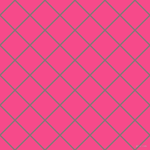 45/135 degree angle diagonal checkered chequered lines, 4 pixel line width, 65 pixel square size, Gunsmoke and French Rose plaid checkered seamless tileable