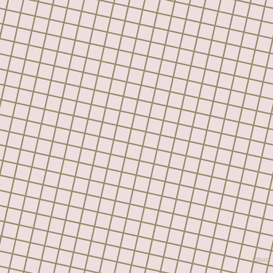 77/167 degree angle diagonal checkered chequered lines, 3 pixel lines width, 27 pixel square size, Gurkha and Soft Peach plaid checkered seamless tileable