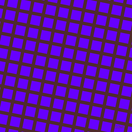 79/169 degree angle diagonal checkered chequered lines, 11 pixel line width, 32 pixel square size, Heath and Electric Indigo plaid checkered seamless tileable