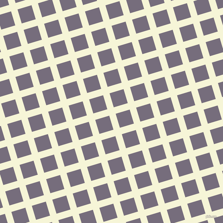 17/107 degree angle diagonal checkered chequered lines, 22 pixel line width, 48 pixel square size, Hint Of Yellow and Mamba plaid checkered seamless tileable