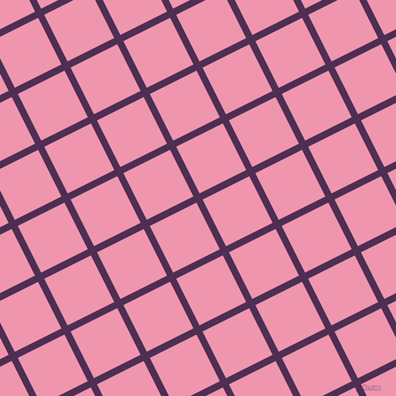 27/117 degree angle diagonal checkered chequered lines, 10 pixel lines width, 76 pixel square sizeHot Purple and Illusion plaid checkered seamless tileable