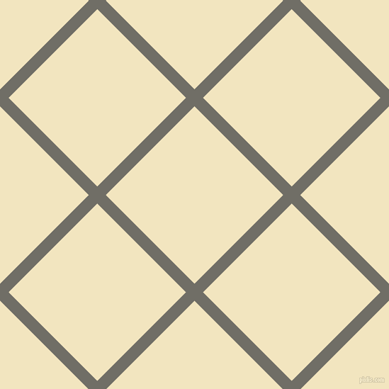 45/135 degree angle diagonal checkered chequered lines, 17 pixel lines width, 177 pixel square size, Ironside Grey and Half Colonial White plaid checkered seamless tileable