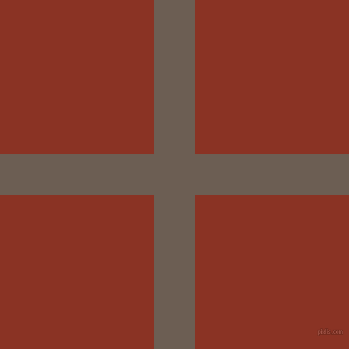 checkered chequered horizontal vertical lines, 57 pixel line width, 432 pixel square size, Kabul and Burnt Umber plaid checkered seamless tileable