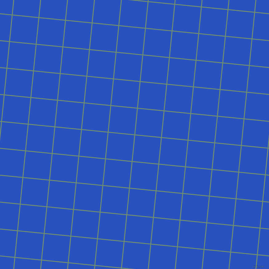 84/174 degree angle diagonal checkered chequered lines, 3 pixel lines width, 84 pixel square size, Laurel and Cerulean Blue plaid checkered seamless tileable