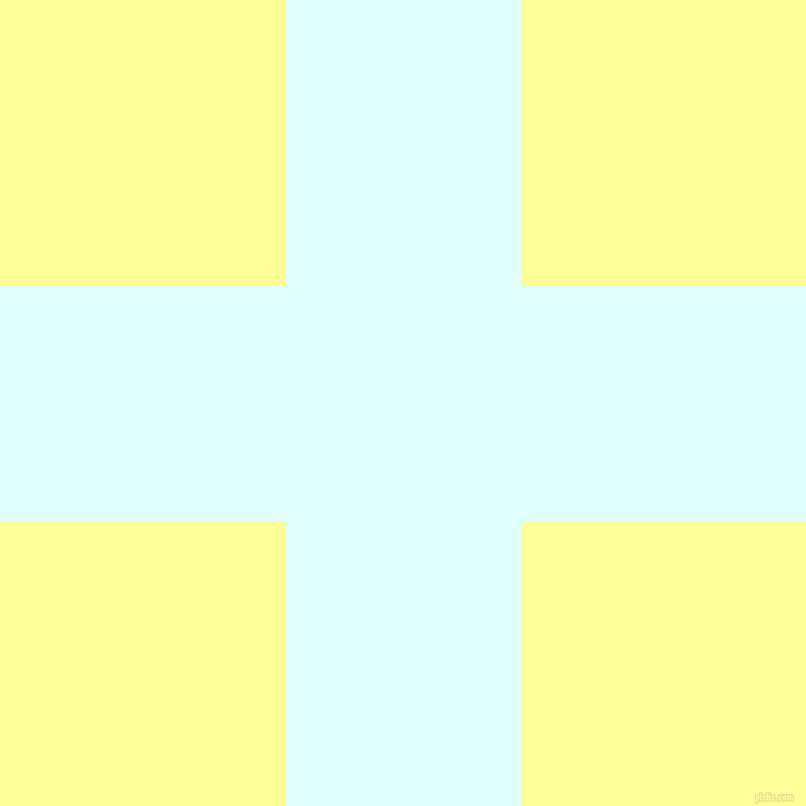 checkered chequered horizontal vertical lines, 216 pixel line width, 523 pixel square size, Light Cyan and Canary plaid checkered seamless tileable