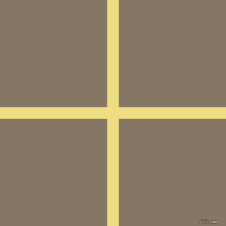checkered chequered horizontal vertical lines, 23 pixel line width, 438 pixel square size, Light Goldenrod and Sand Dune plaid checkered seamless tileable