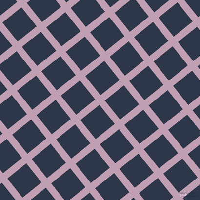39/129 degree angle diagonal checkered chequered lines, 14 pixel lines width, 50 pixel square size, Lily and Licorice plaid checkered seamless tileable