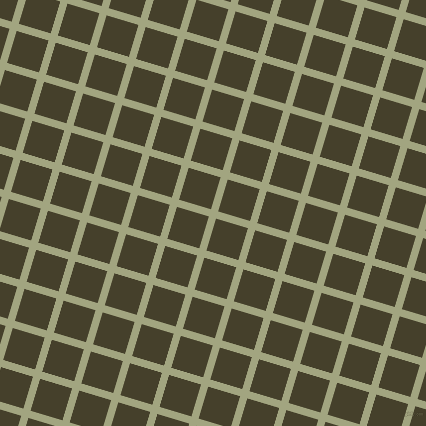 73/163 degree angle diagonal checkered chequered lines, 15 pixel lines width, 67 pixel square size, Locust and Woodrush plaid checkered seamless tileable