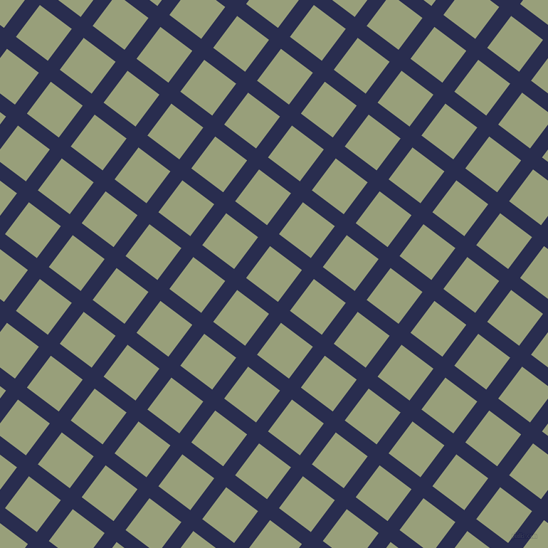 53/143 degree angle diagonal checkered chequered lines, 21 pixel line width, 56 pixel square size, Lucky Point and Sage plaid checkered seamless tileable