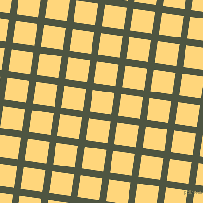 82/172 degree angle diagonal checkered chequered lines, 14 pixel lines width, 45 pixel square size, Lunar Green and Salomie plaid checkered seamless tileable