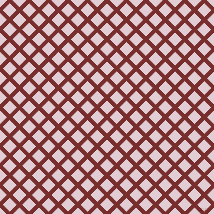 45/135 degree angle diagonal checkered chequered lines, 13 pixel lines width, 32 pixel square size, Lusty and Prim plaid checkered seamless tileable