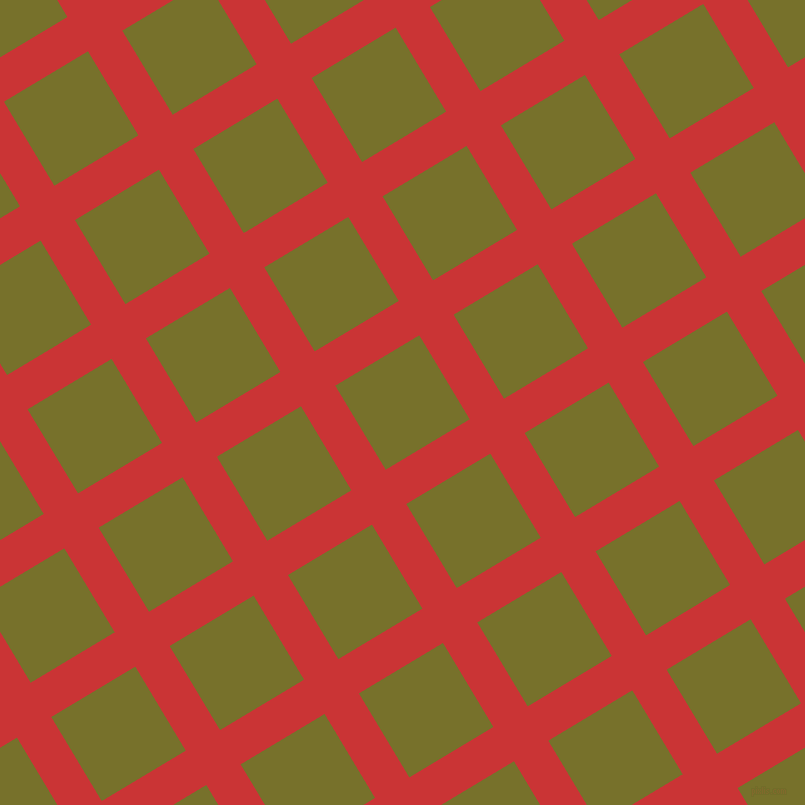 31/121 degree angle diagonal checkered chequered lines, 40 pixel line width, 98 pixel square size, Mahogany and Crete plaid checkered seamless tileable