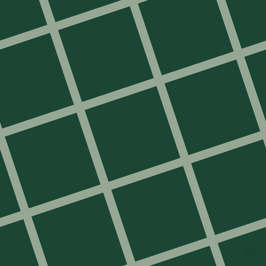 18/108 degree angle diagonal checkered chequered lines, 17 pixel line width, 151 pixel square size, Mantle and Sherwood Green plaid checkered seamless tileable