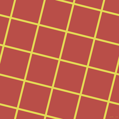 76/166 degree angle diagonal checkered chequered lines, 8 pixel lines width, 111 pixel square size, Manz and Chestnut plaid checkered seamless tileable