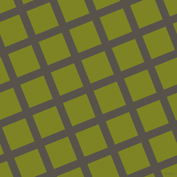 22/112 degree angle diagonal checkered chequered lines, 30 pixel line width, 97 pixel square size, Masala and Trendy Green plaid checkered seamless tileable