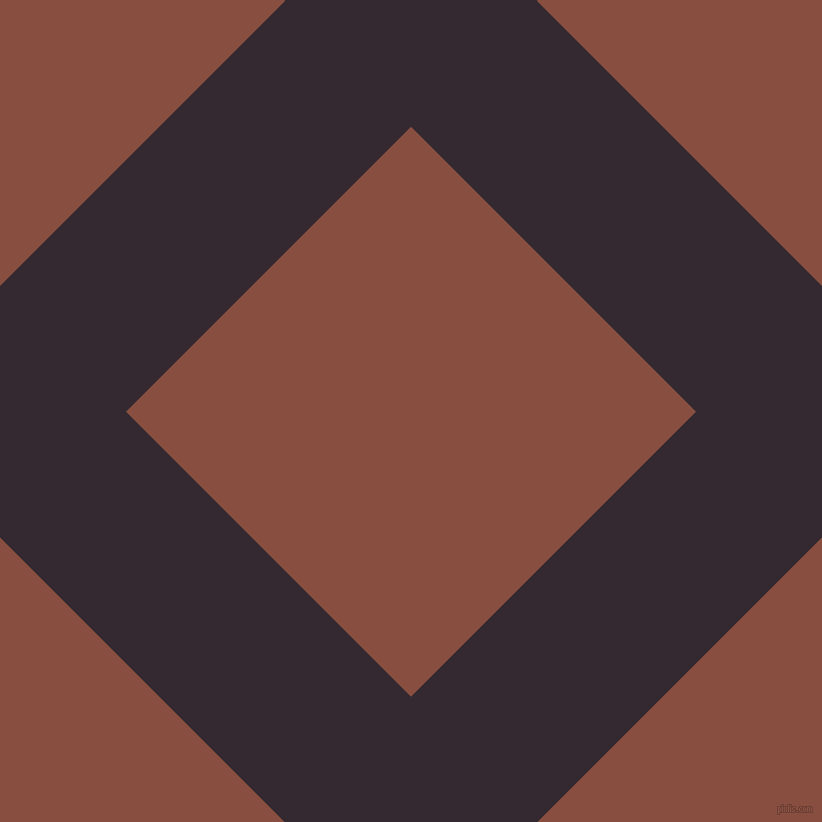 45/135 degree angle diagonal checkered chequered lines, 178 pixel lines width, 403 pixel square size, Melanzane and Mule Fawn plaid checkered seamless tileable
