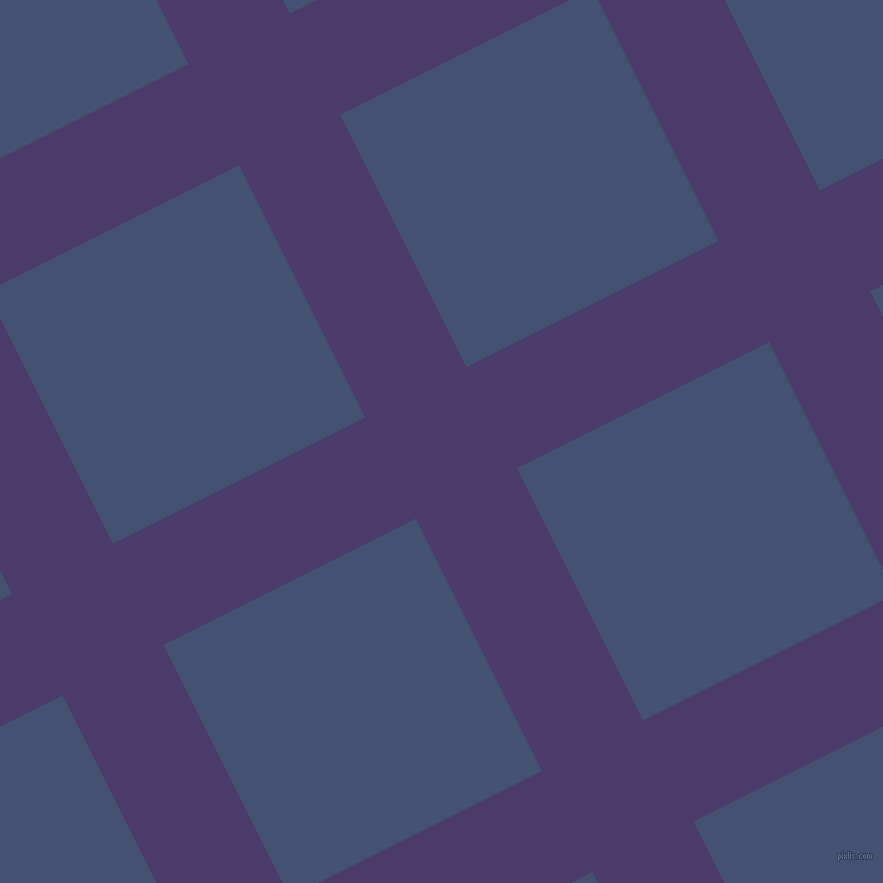27/117 degree angle diagonal checkered chequered lines, 113 pixel line width, 282 pixel square size, Meteorite and Astronaut plaid checkered seamless tileable