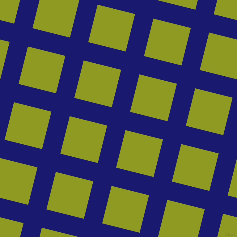 76/166 degree angle diagonal checkered chequered lines, 61 pixel line width, 125 pixel square size, Midnight Blue and Citron plaid checkered seamless tileable