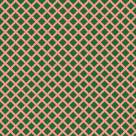 45/135 degree angle diagonal checkered chequered lines, 7 pixel line width, 19 pixel square size, Mona Lisa and Camarone plaid checkered seamless tileable