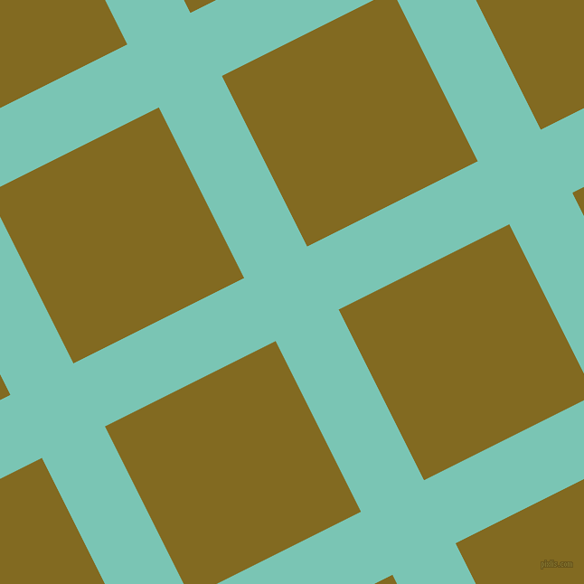 27/117 degree angle diagonal checkered chequered lines, 78 pixel lines width, 211 pixel square size, Monte Carlo and Yukon Gold plaid checkered seamless tileable