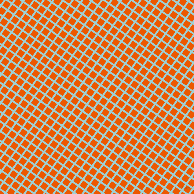55/145 degree angle diagonal checkered chequered lines, 6 pixel lines width, 20 pixel square size, Morning Glory and Persimmon plaid checkered seamless tileable