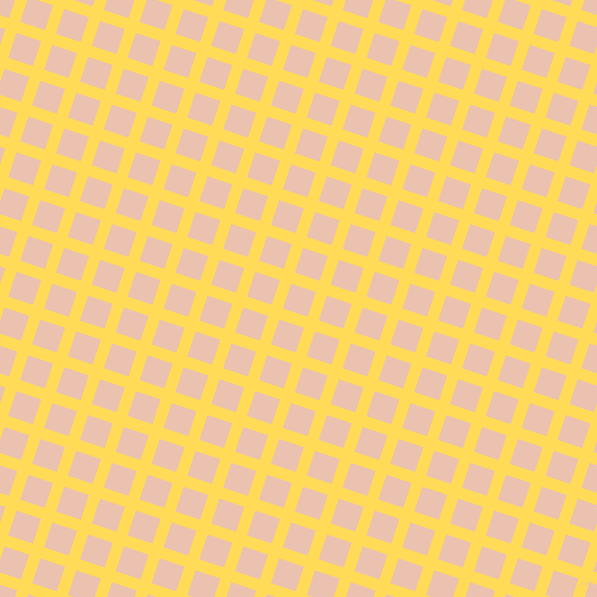 72/162 degree angle diagonal checkered chequered lines, 13 pixel line width, 29 pixel square size, Mustard and Zinnwaldite plaid checkered seamless tileable