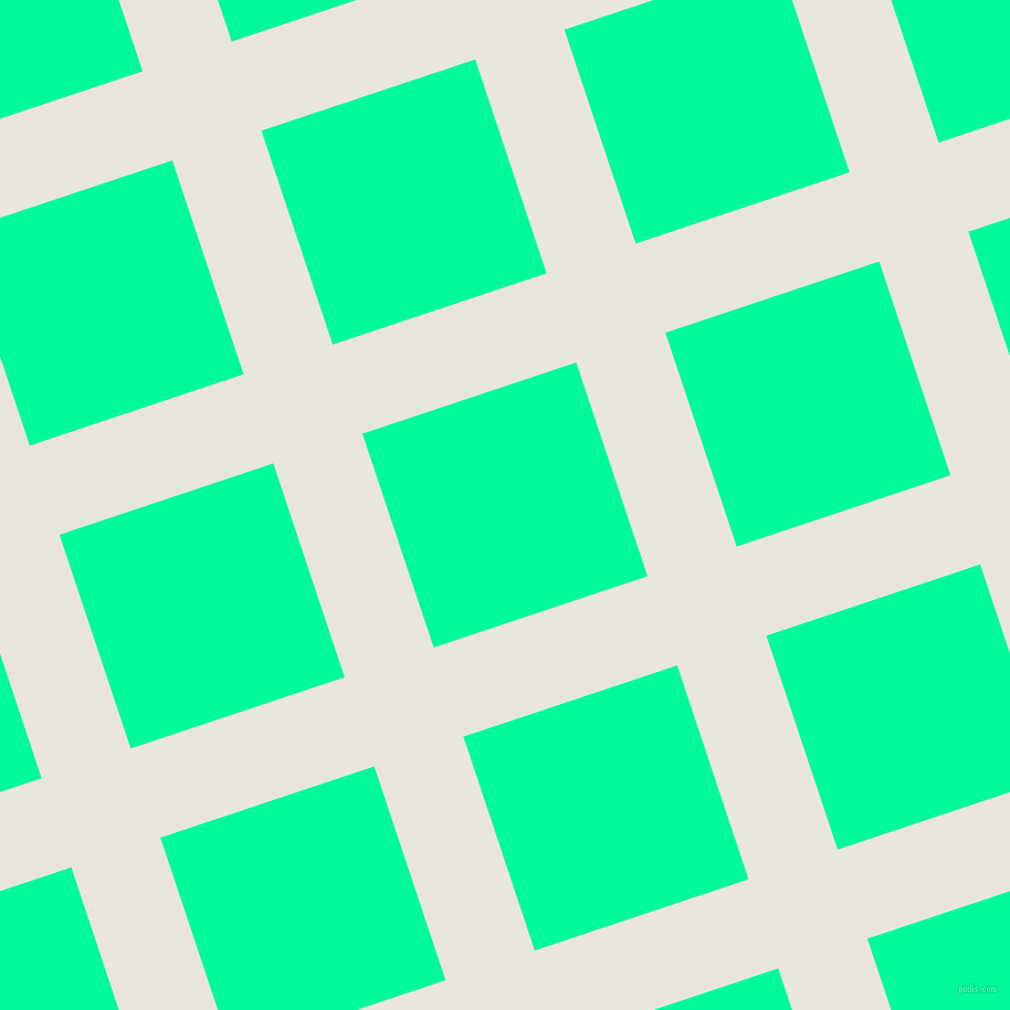 18/108 degree angle diagonal checkered chequered lines, 85 pixel lines width, 204 pixel square size, Narvik and Medium Spring Green plaid checkered seamless tileable