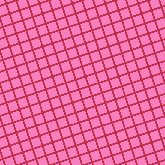 18/108 degree angle diagonal checkered chequered lines, 7 pixel lines width, 35 pixel square size, Old Rose and Persian Pink plaid checkered seamless tileable