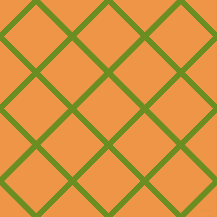 45/135 degree angle diagonal checkered chequered lines, 20 pixel lines width, 157 pixel square size, Olive Drab and Sea Buckthorn plaid checkered seamless tileable