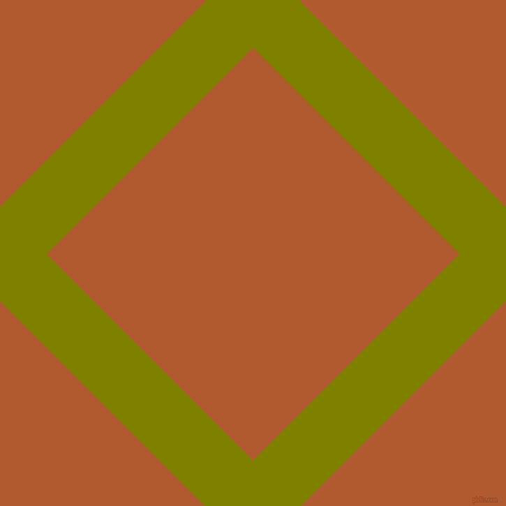 45/135 degree angle diagonal checkered chequered lines, 95 pixel lines width, 418 pixel square size, Olive and Fiery Orange plaid checkered seamless tileable