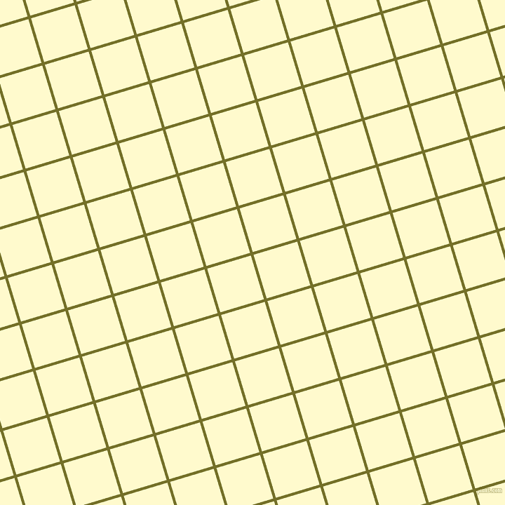 17/107 degree angle diagonal checkered chequered lines, 4 pixel lines width, 65 pixel square size, Olivetone and Lemon Chiffon plaid checkered seamless tileable