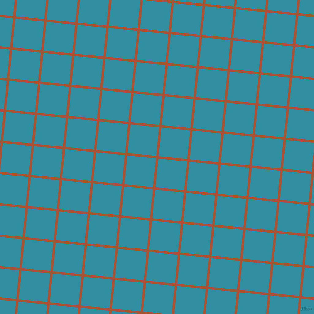 84/174 degree angle diagonal checkered chequered lines, 8 pixel lines width, 94 pixel square size, Orange Roughy and Scooter plaid checkered seamless tileable