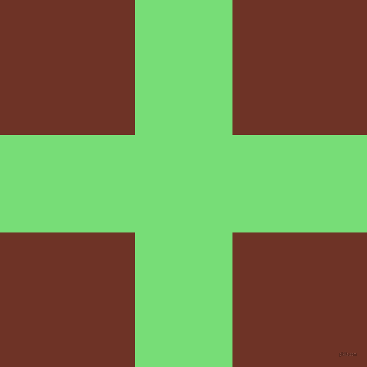 checkered chequered horizontal vertical lines, 200 pixel lines width, 553 pixel square size, Pastel Green and Pueblo plaid checkered seamless tileable