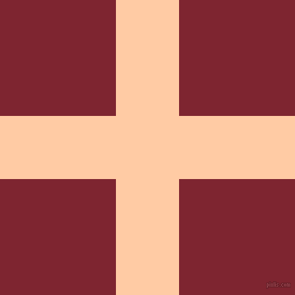 checkered chequered horizontal vertical lines, 92 pixel lines width, 338 pixel square size, Peach and Scarlett plaid checkered seamless tileable