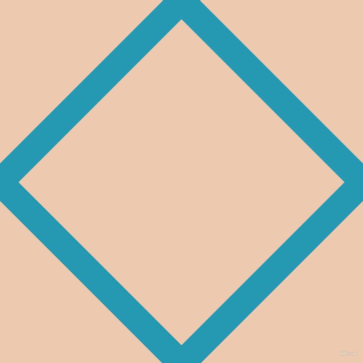 45/135 degree angle diagonal checkered chequered lines, 52 pixel lines width, 456 pixel square size, Pelorous and Desert Sand plaid checkered seamless tileable