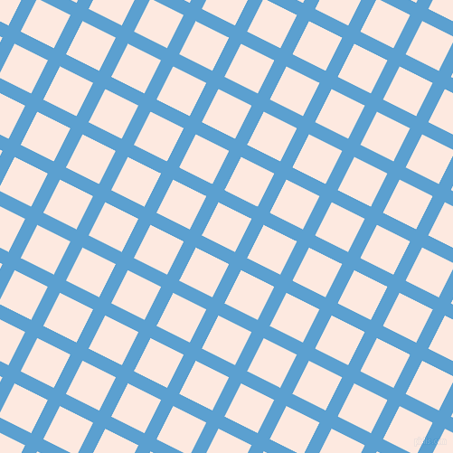 63/153 degree angle diagonal checkered chequered lines, 15 pixel lines width, 41 pixel square size, Picton Blue and Chablis plaid checkered seamless tileable