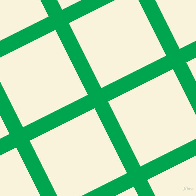 27/117 degree angle diagonal checkered chequered lines, 50 pixel line width, 241 pixel square size, Pigment Green and Off Yellow plaid checkered seamless tileable