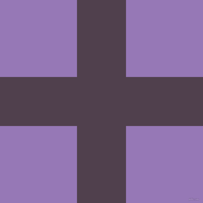 checkered chequered horizontal vertical lines, 170 pixel lines width, 534 pixel square size, Purple Taupe and Purple Mountain
