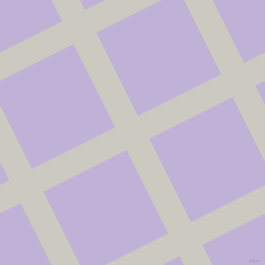 27/117 degree angle diagonal checkered chequered lines, 85 pixel line width, 311 pixel square size, Quill Grey and Moon Raker plaid checkered seamless tileable