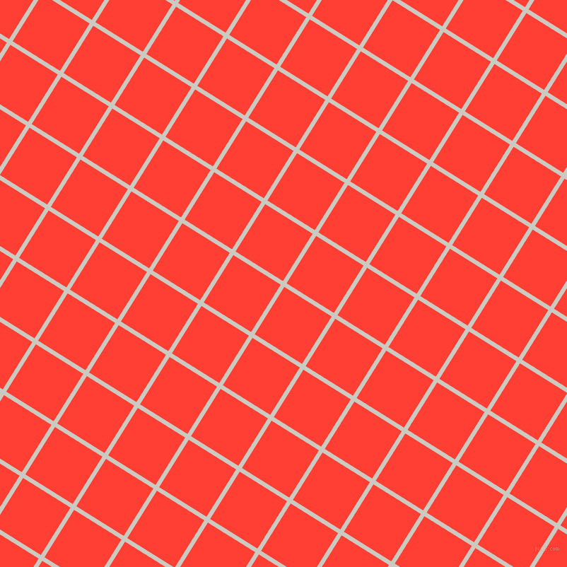 58/148 degree angle diagonal checkered chequered lines, 6 pixel line width, 79 pixel square size, Quill Grey and Red Orange plaid checkered seamless tileable