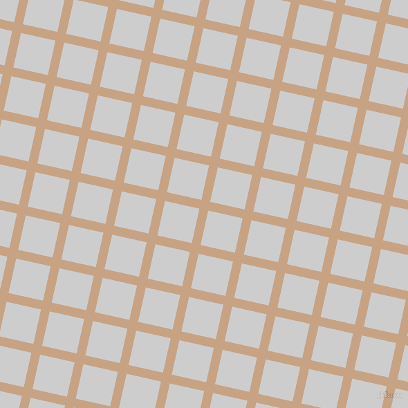 77/167 degree angle diagonal checkered chequered lines, 13 pixel line width, 51 pixel square size, Rodeo Dust and Very Light Grey plaid checkered seamless tileable