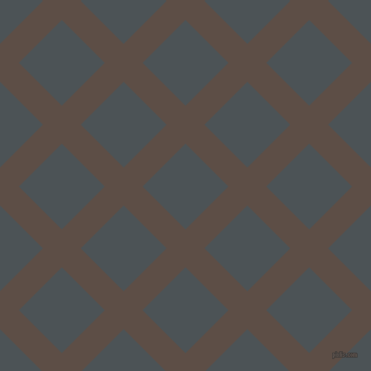 45/135 degree angle diagonal checkered chequered lines, 38 pixel lines width, 86 pixel square size, Saddle and Trout plaid checkered seamless tileable