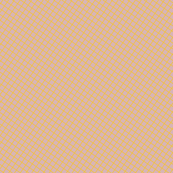 55/145 degree angle diagonal checkered chequered lines, 2 pixel lines width, 14 pixel square size, Saffron and Pink Flare plaid checkered seamless tileable