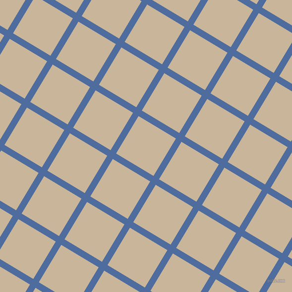 59/149 degree angle diagonal checkered chequered lines, 13 pixel lines width, 88 pixel square size, San Marino and Sour Dough plaid checkered seamless tileable