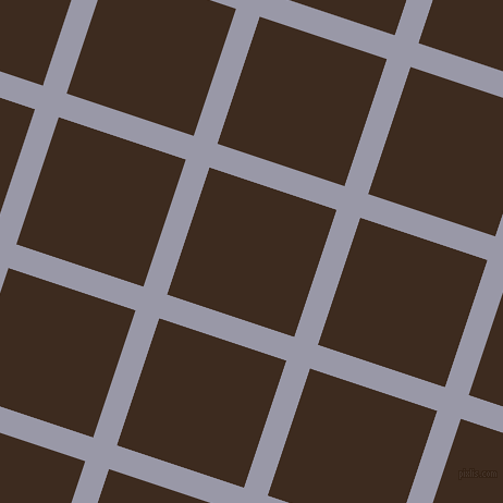 72/162 degree angle diagonal checkered chequered lines, 23 pixel line width, 123 pixel square size, Santas Grey and Bistre plaid checkered seamless tileable