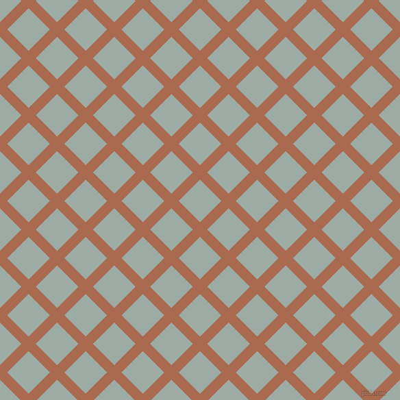 45/135 degree angle diagonal checkered chequered lines, 15 pixel line width, 44 pixel square size, Sante Fe and Tower Grey plaid checkered seamless tileable