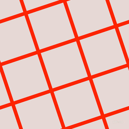 18/108 degree angle diagonal checkered chequered lines, 12 pixel line width, 126 pixel square size, Scarlet and Ebb plaid checkered seamless tileable