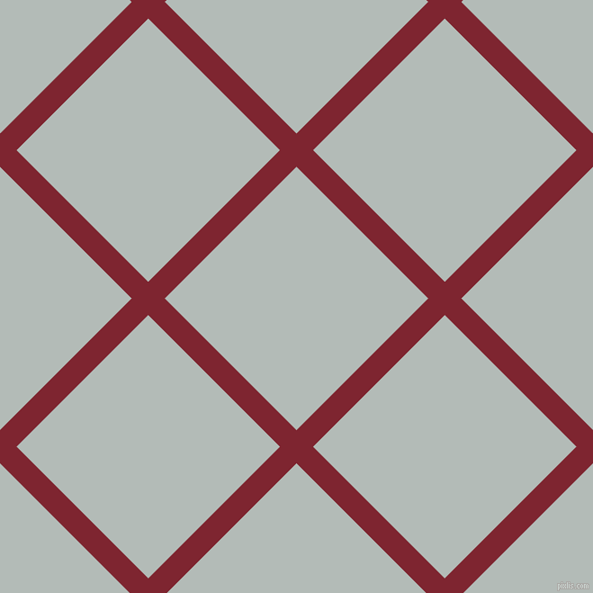 45/135 degree angle diagonal checkered chequered lines, 26 pixel line width, 207 pixel square size, Scarlett and Loblolly plaid checkered seamless tileable